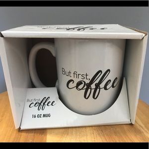 “but first, coffee” Mug